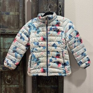 Patagonia Kids' Blue Puffer Jacket